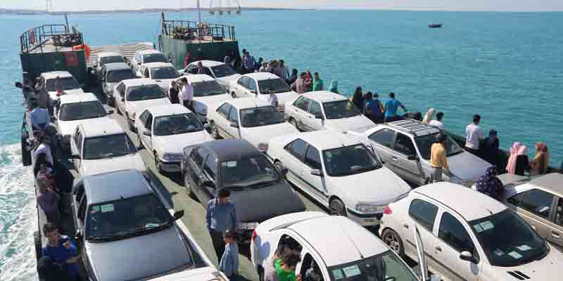 لندیگراف قشم + هزینه سال 1401 + مسافت بندرعباس تا قشم