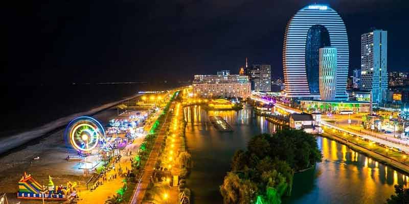 هزینه های سفر به گرجستان: غذا + عوارض خروج کشور