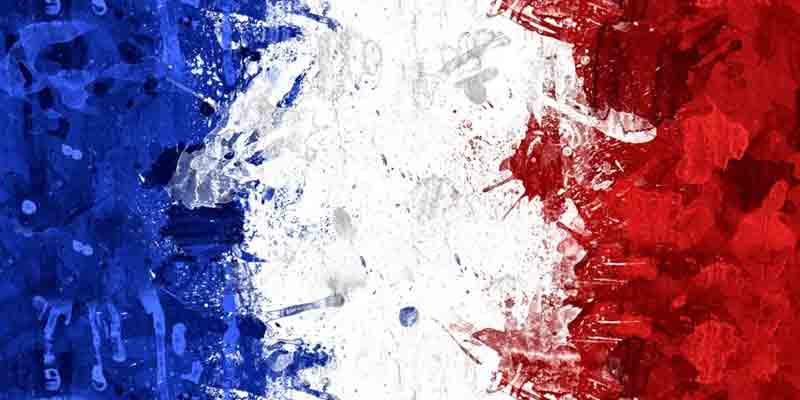 پرچم کشور فرانسه | پرچم سه رنگ آبی، سفید و قرمز