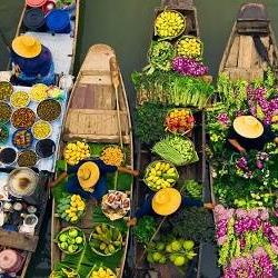 بازار شناور بانکوک | آشنایی و خرید از مغازه های این بازار شناور