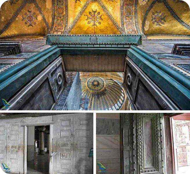 داخل مسجد ایاصوفیه
