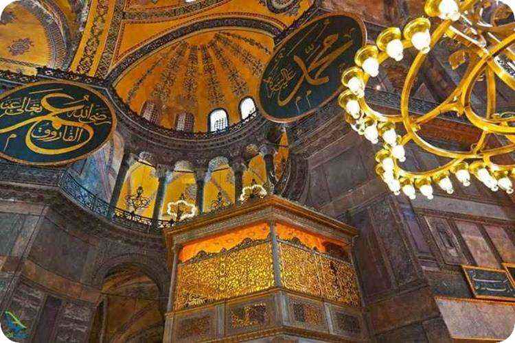 دیدنی های موزه ایاصوفیه