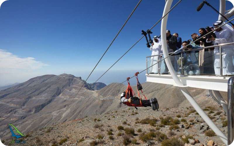 مرتفع ترین زیپ لاین جهان