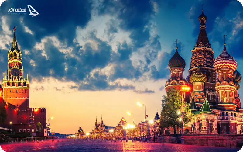 فاصله سن پترزبورگ تا مسکو