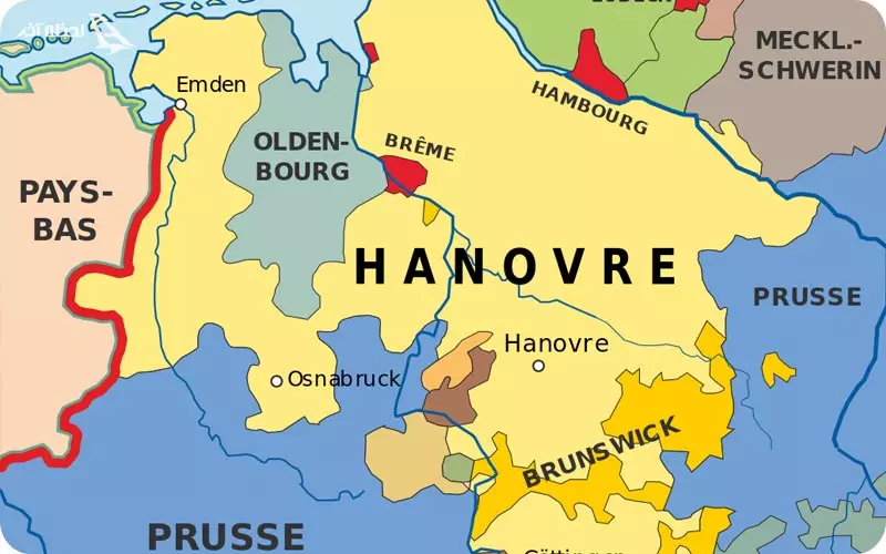 نقشه شهر هانوفر