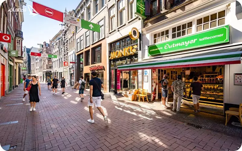 معروف ترین خیابان آمستردام
