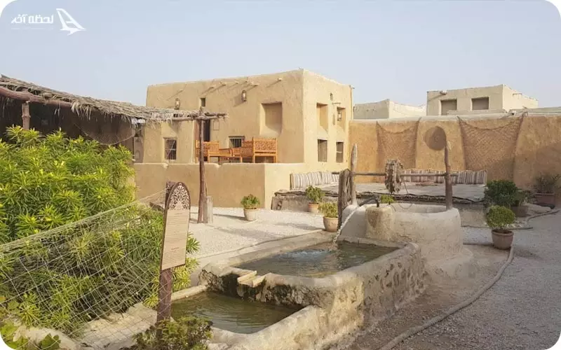 نمای بیرونی خانه بومیان کیش