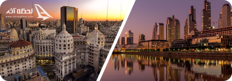 عکس شهر بوئنوس آیرس پایتخت کشور آرژانتین