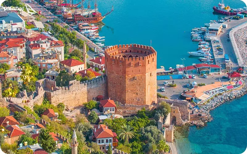 سفر ارزان به آنتالیا