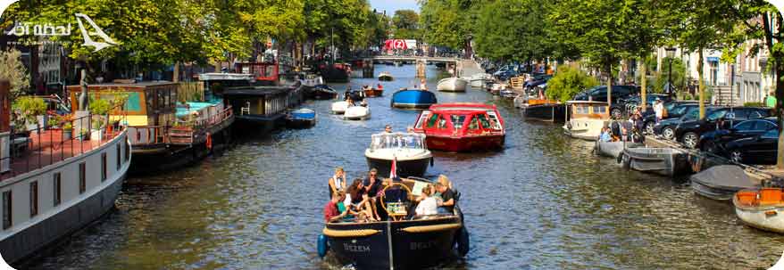 کانال های Jordaan و Amsterdam