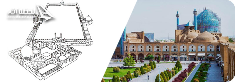 پلان مسجد امام