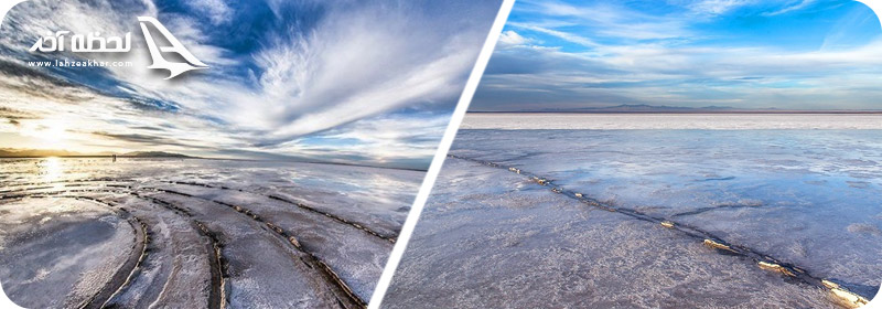 عکس کفه نمک سیرجان