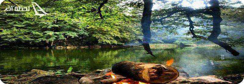 وجود چشمه ای جوشان در نزدیکی تالاب فراخین