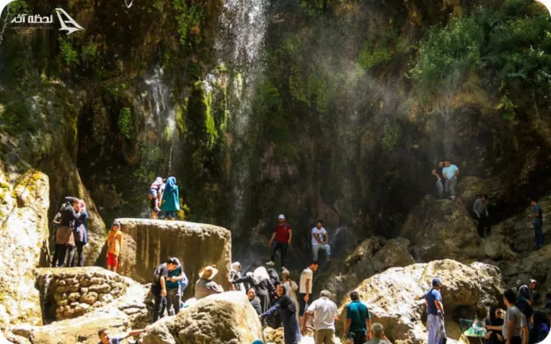 بازدید گردشگران از اخلمد مشهد