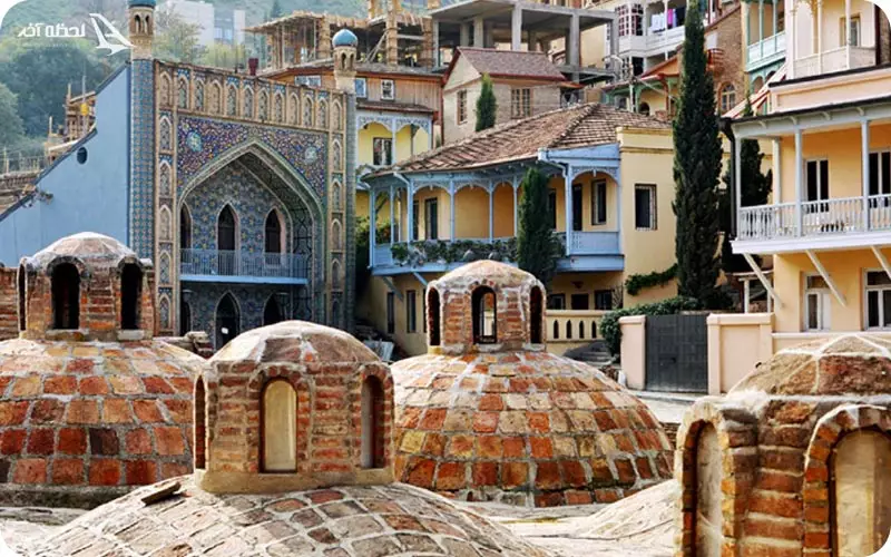 محله حمام های قدیمی گرجستان