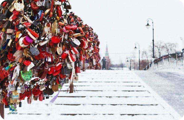 پل عشاق در مسکو