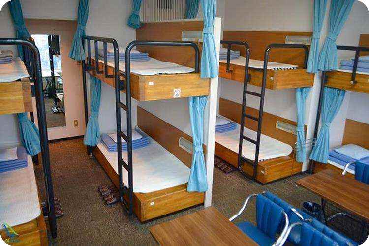 اتاق های هاستل