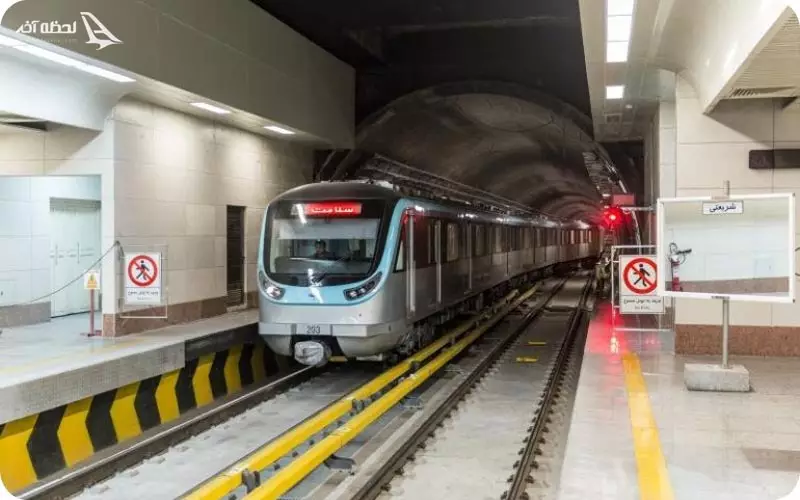 دسترسی با مترو به پاساژ خورشید مشهد