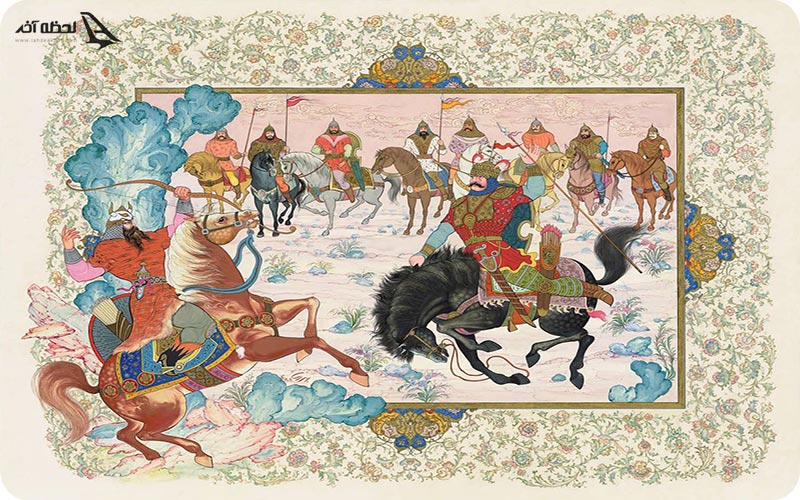 نبرد رستم با بیگانگان