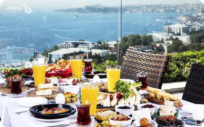 رستوران برای سفر ارزان به کیش