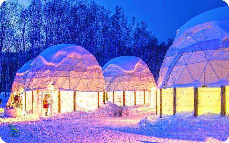 شهر یخی ژاپن