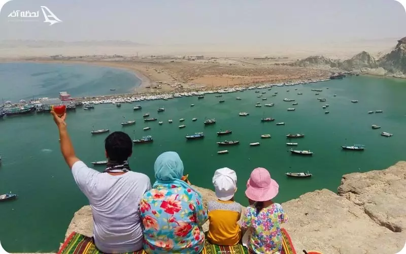 بازدید مردمان از بریس چابهار