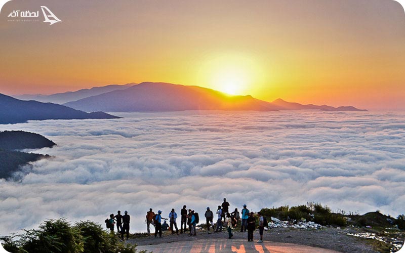 سفر گردشگران به روستای فیلبند