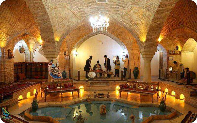 حمام قلعه همدان