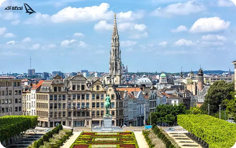 وسعت و بزرگی بلژیک