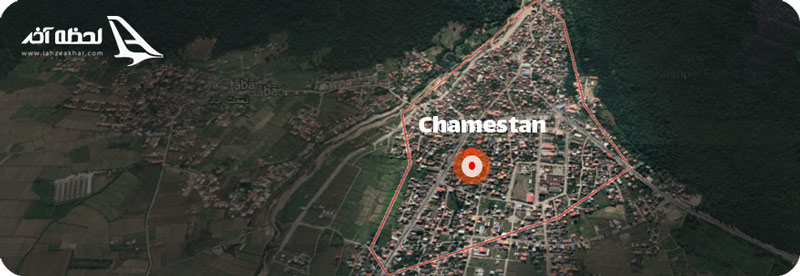 نقشه چمستان
