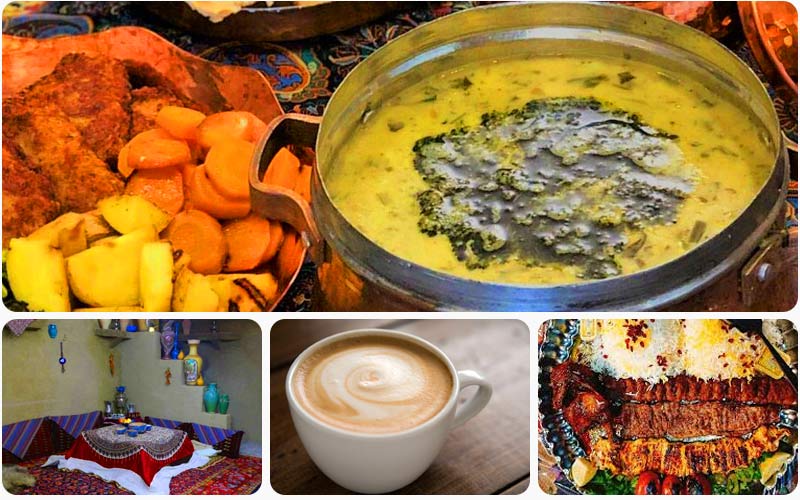 غذا و رستوران های ملایر