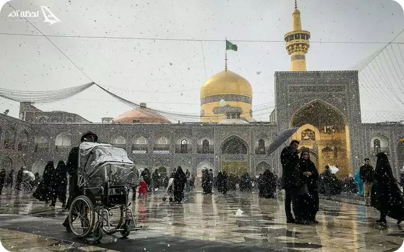 فصل زمستان در مشهد