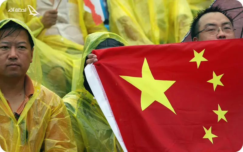 طراحی پرچم کشور چین