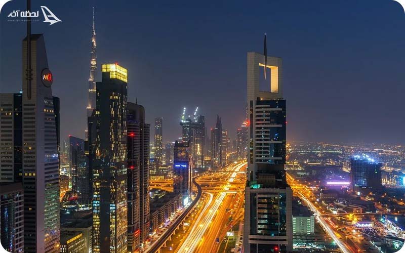 بزرگراه شیخ زاید دبی