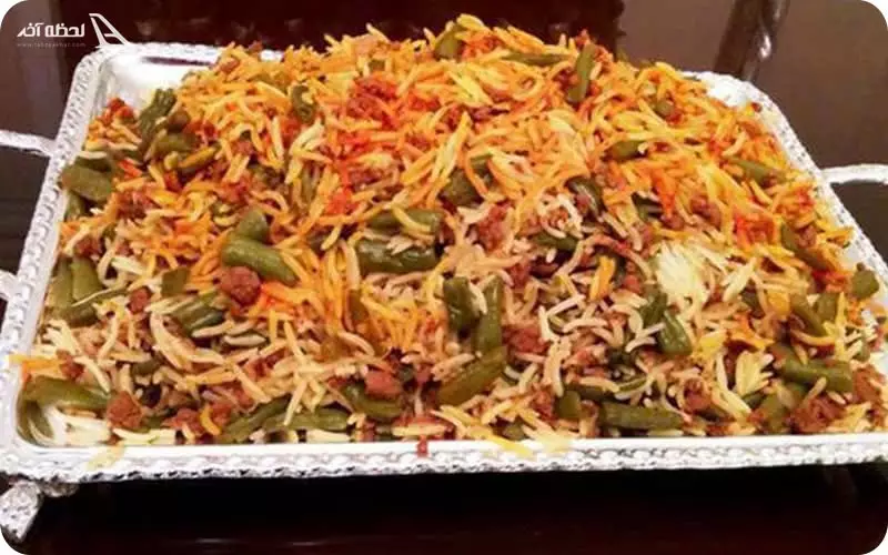 پلو مخلوط مشهدی