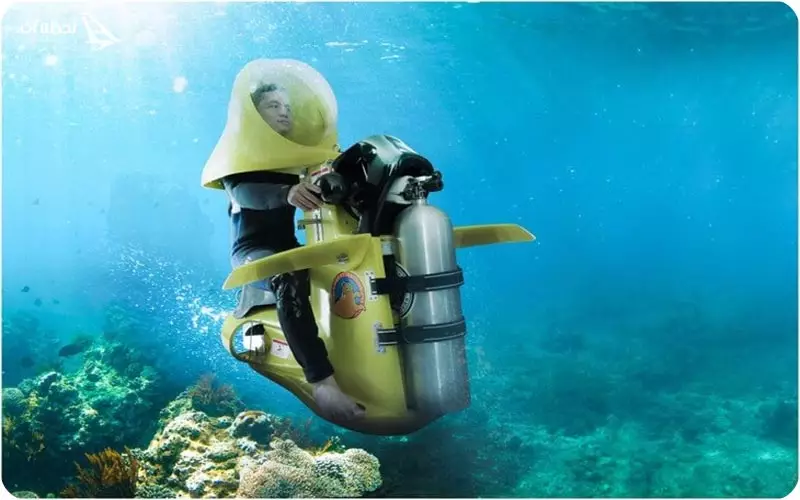 اسکوتر زیر دریایی