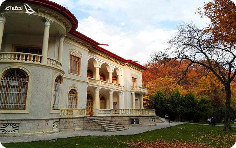 نمایی از کاخ سعدآباد 