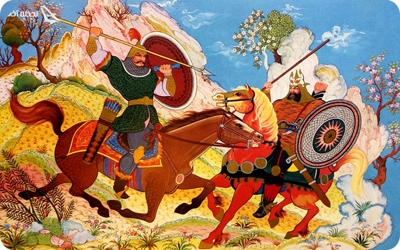 جنگ رستم دربرابر دشمنان ایران
