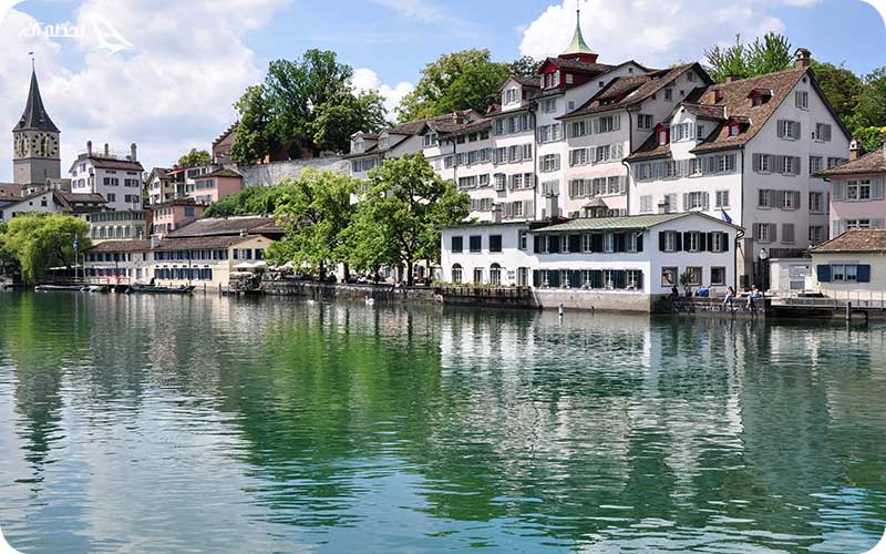نمایی از شهر زوریخ