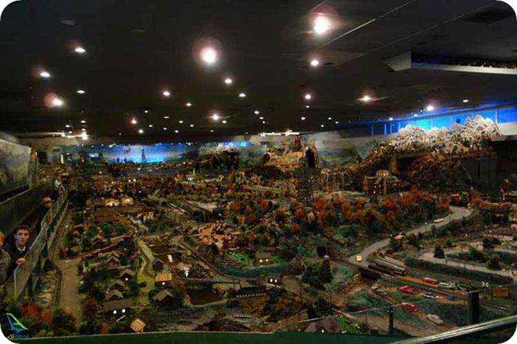 ساخت راه آهن مینیاتوری در ژاپن