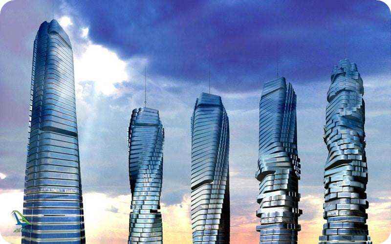 برج چرخان دبی