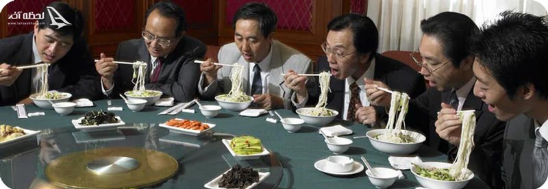 اداب غذا خورد در کشور های مختلف دنیا