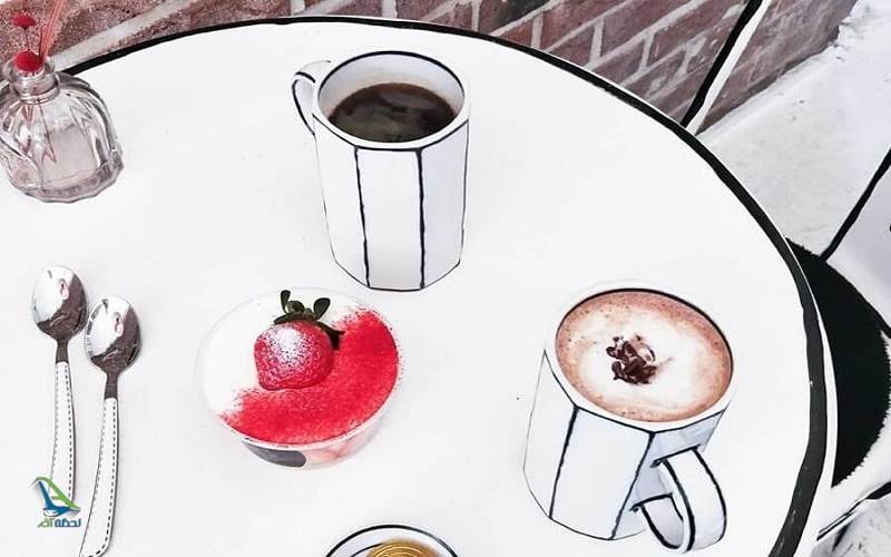 ظروف کافه کارتونی