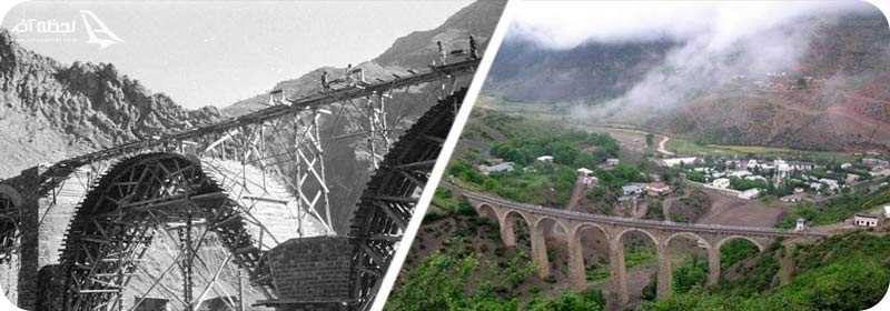 پل ورسک در زمستان