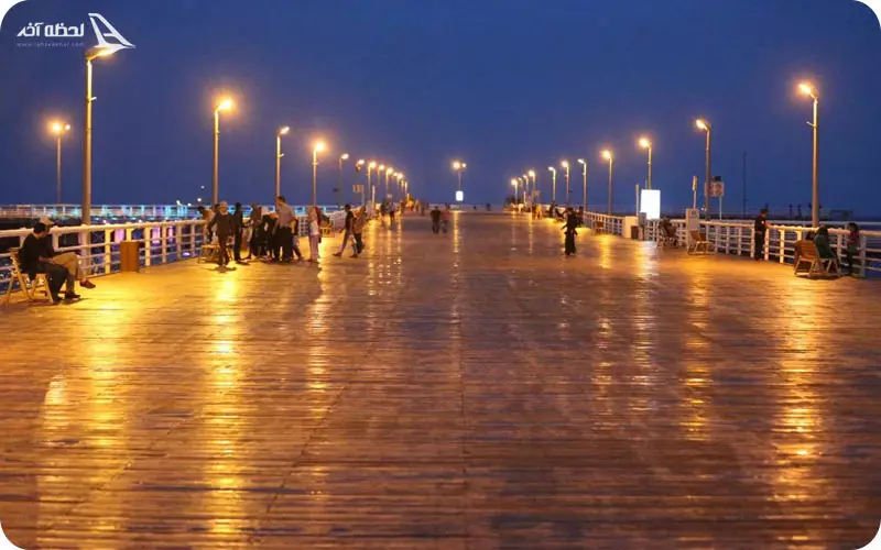 بازدید از اسکله تفریحی کیش