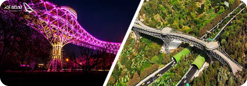 مسیرهای دسترسی به پل طبیعت