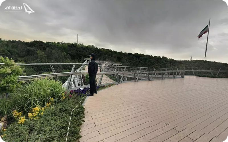 عکس پل طبیعت تهران