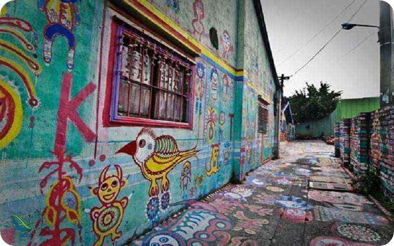 دیوارهای رنگی