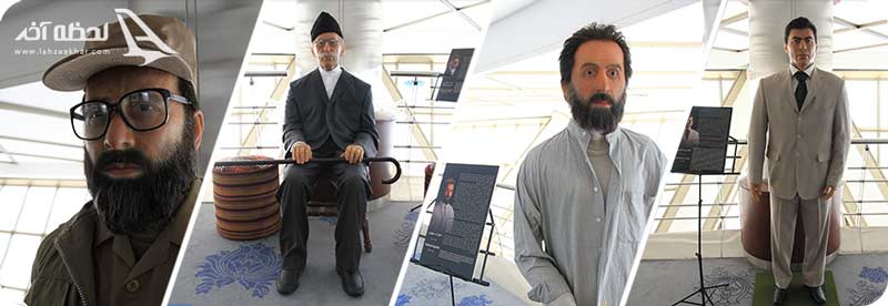 مجسمه مفاخر در برج میلاد