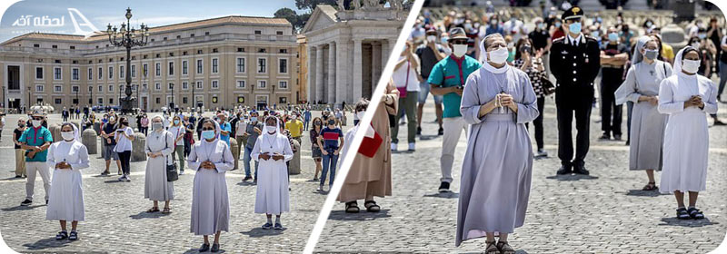 چهره و لباس مردمان واتیکان